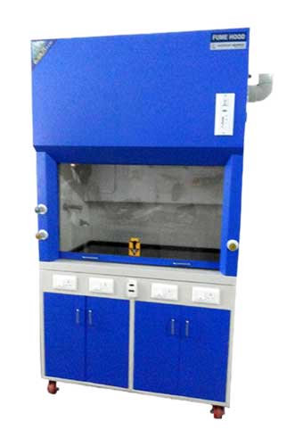 Advanced Fume Hood (S.S) With Digital Air Flow Monitor and Exhaust System RSFS-60A